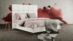 Materasso Čalouněná postel GEMINI boxspring ROZMĚR: 2x (90x200) cm - boxspring,šedá