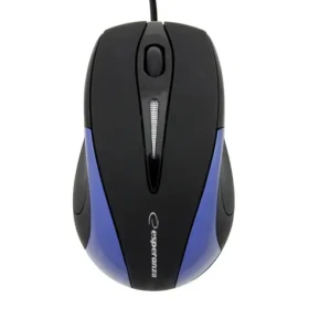 Esperanza EM102B Sirius černo-modrá / optická myš / 800 DPI / USB / 3 tlačítka + kolečko / blister (EM102B)