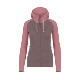 KARPOS W Camoscio Full Zip Hoodie, Huckleberry/Deco Rose velikost: S