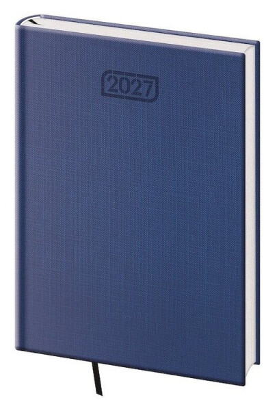 Diář 2027 týdenní A5 Zephir - modrá