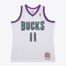 Mitchell & Ness Pánský dres Milwaukee Bucks NBA Rafer Alston #11 Swingman - Bílá Velikost: S