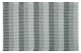 SPIRELLA CONE koupelnová předložka černo-šedá / 75% polyester, 25% akryl / protiskluzová / 50 x 80 cm