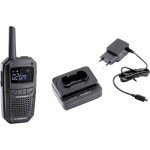 Midland Midland G7 Pro 4x set, PMR446 2x charger, 4x MA24-L headset C1090.19 PMR radiostanice sada 4 ks