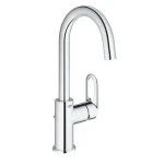 Grohe BauLoop - Umyvadlová baterie s výpustí a otočným výtokem chrom (23763000)