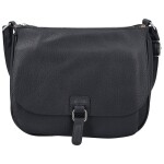 Trendy dámská koženková crossbody kabelka Grácie, tmavě modrá