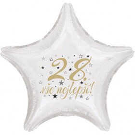 28. narozeniny balónek hvězda Balonky.cz 28. narozeniny balónek hvězda Balonky.cz