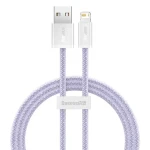Baseus CALD040005 Kabel USB-A (M) - Lightning (M) 1 m fialová (CALD040005)