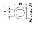 DURAVIT - Starck 3 WC sedátko, softclose, bílá 0067790000