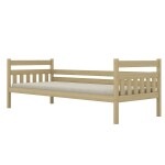 Postel Dawid standard 90x200 přírodní, nelakovaná