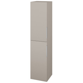 Dřevojas - Vysoká skříň s košem na prádlo DOS SVD2K 35 - N07 Stone / Úchytka T05 / N07 Stone / Pravé 210953FP