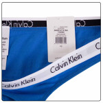 Calvin Klein Spodní prádlo Tanga 0000D1617E2NU Modrá S