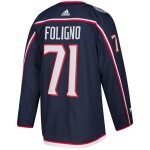 Adidas Pánský Dres Columbus Blue Jackets #71 Nick Foligno adizero Home Authentic Player Pro Distribuce: USA