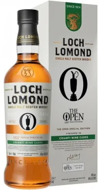 Loch Lomond The Open 2025 Royal Portrush / Whisky / Chianti Cask Finish / Single Grain / Highland / 46% / 0,7 l (5016840132851)