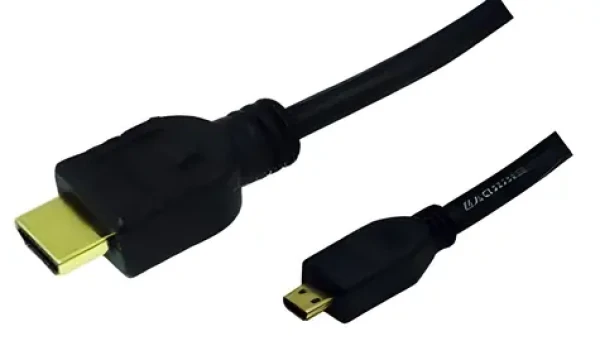 LogiLink HDMI na micro HDMI černá / Kabel / HDMI Typ A - HDMI Typ D / 2 m (CH0032)