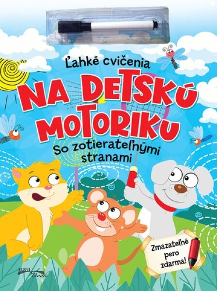 Ľahké cvičenia na detskú motoriku so zotierateľnými stranami