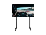 Next Level Racing Round Tube NLR-R010 / Samostatný stojan pro 1 monitor / až 65" / VESA / 50 kg (NLR-R010)