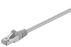 Goobay 50131 7,5m šedá / Patch kabel / Cat5e F/UTP (50131)