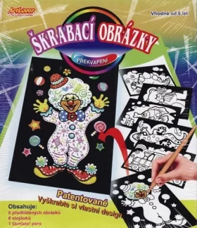 ARTLOVER Škrabací obrázky s překvapením