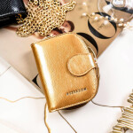 Luxusní dámská kožená peněženka Peterson Atheia, zlatá