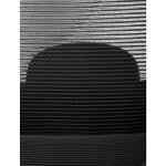 Kancelářská židle, černá síťovina, posuvný opěrák, plastový kříž, kolečka na tvrdé povrchy