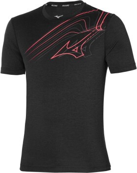 Běžecké tričko Mizuno Core Graphic RUN Tee J2GA253509 Velikost textilu: M