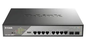 D-Link DSS-200G-10MPP / Switch / 10-port gigabit / PoE++ (802.3bt) / agregace (DSS-200G-10MPP/E)