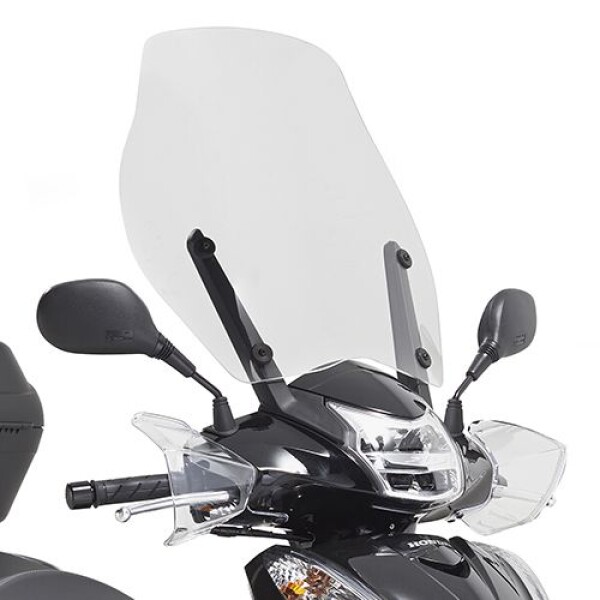 D1143St plexi čiré Honda SH 300i (15-20), vxš515x490 mm
