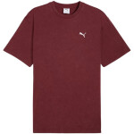 Pánské tričko Puma Ess Elevated Relaxed Wash Tee burgundy 688048 96 pánské XL