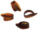 D'Addario National Celluloid Thumb Picks, Medium Tortoiseshell - 4 pac
