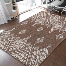 DumDekorace DumDekorace Unikátní koberec moderním geometrickým vzorem Šířka: cm Délka: cm