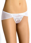 Dámské sexy kalhotky Primrose V-5173 Bílá - Axami bílá M-38
