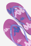 Pantofle Kappa 351C24W Pink Fuchsia - Violet Lavander - Pink Rose Syntetický materiál