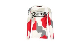 Dres MX Linear Sumbawa bílá/šedá vel. Xxl