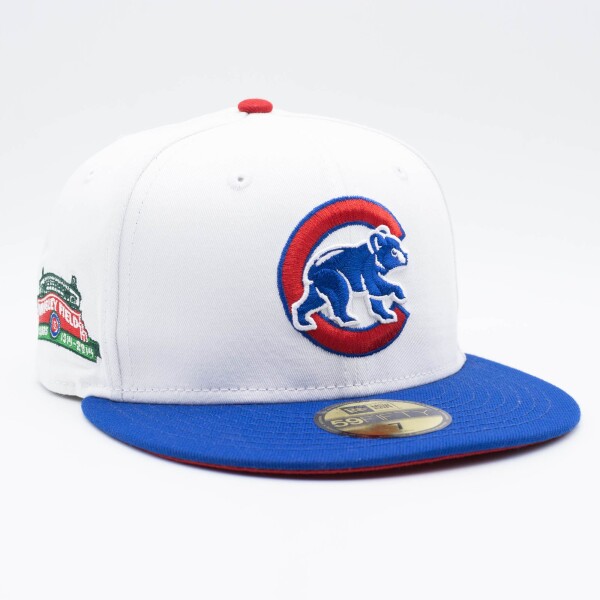 New Era Pánská kšiltovka Chicago Cubs MLB 100 Years Wrigley Field Cooperstown 59FIFTY Fitted Velikost: 7 1/2