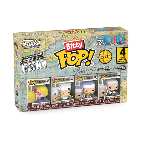 Funko Bitty POP: One Piece - Sanji 4-pack
