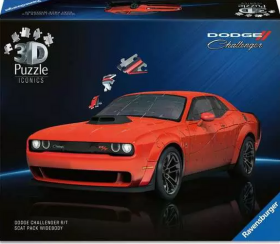 3D Puzzle Iconics: Dodge Challenger R/T Scat Pack Widebody 108 dílků