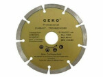 GEKO G00250 / Řezný kotouč diamantový segmentový / 115 x 8 x 22.2 mm (G00250)