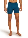 Pánské merino boxerky ICEBREAKER Mens Anatomica Long Boxers, Atlantis velikost: S