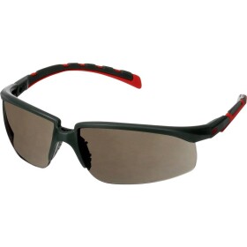 3M S2002SGAF-RED ochranné brýle vč. ochrany proti zamlžení, s ochranou proti poškrábání červená, šedá EN 166 DIN 166 - 3M 2000 KN Solus šedé