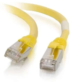 Mercodan Cat6a S/FTP žlutá / Patch kabel / RJ-45 / 1,5 m (371915015)