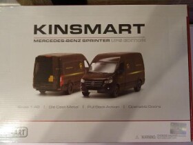 Kinsmart mercedes-bemz sprinter ups edition 1:48