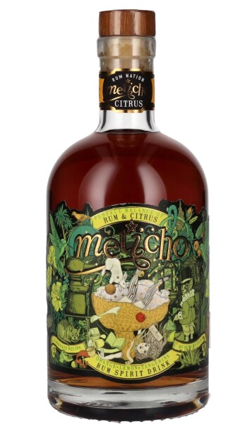 Meticho Rum & Citrus 40% 0,7 l (holá láhev)