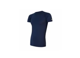 Sensor Merino Active pánské triko kr.rukáv deep blue