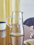 Bloomingville Džbán Buzz Clear Glass 800 ml, čirá barva, sklo