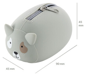 Peněženka se zipem Cute Friends, Pes