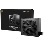 Be quiet! Pure Power 12 650W / ATX 3.1 / 650W / 80 PLUS Gold / Aktivní PFC / nemodulární (BP002EU)