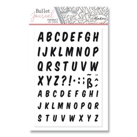Razítka Stampo Bullet Journal - Abeceda