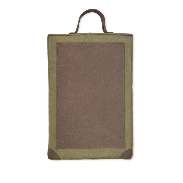 Garden Trading Zahradnická podložka pod kolena Canvas Kneeler, zelená barva, hnědá barva, textil