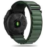 Tech-Protect Nylon Pro Strap tmavě zelená / Řemínek / pro Garmin Fenix 5, 6, 6 Pro a 7 (24316-0)