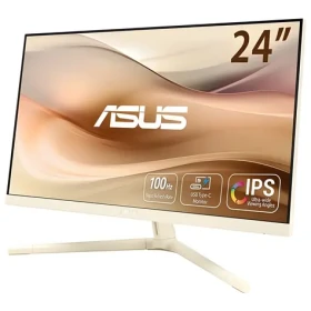23.8" ASUS VU249CFE-M béžová / Monitor / IPS / 1920x1080 / 100 Hz / Adaptive-Sync / USB-C / HDMI / VESA (90LM09JM-B01K70)